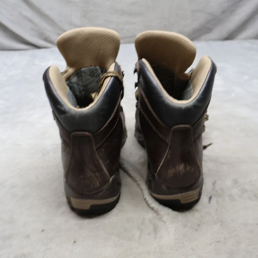 Asolo Mens 8.5 Hiking Boots Mens 8.5 Brown Leather Vibram Gore-Tex TPS 520 GV
